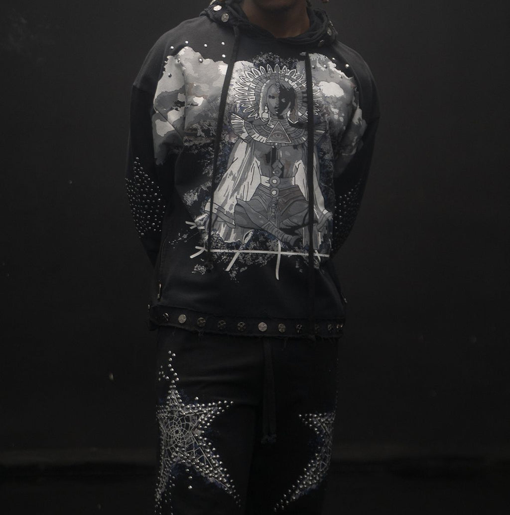 HUDSON DREAMCATCHER FLEECE OVERSIZED HOODY (608)