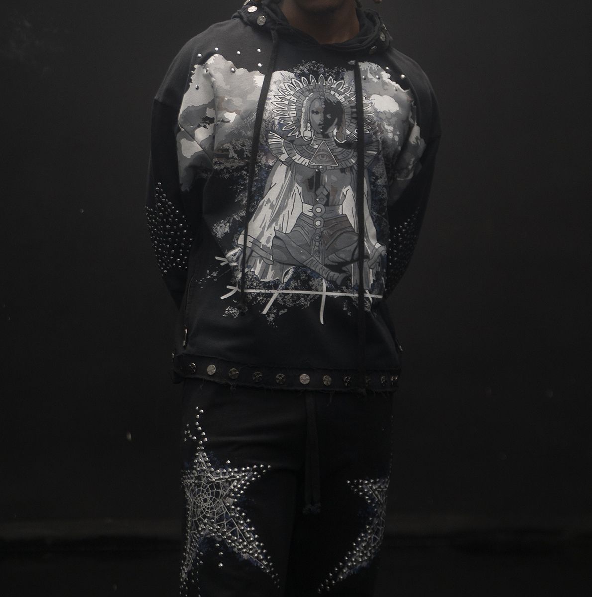 HUDSON DREAMCATCHER FLEECE OVERSIZED HOODY (608)