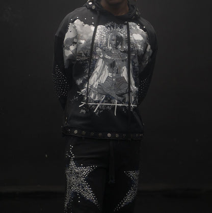 HUDSON DREAMCATCHER FLEECE OVERSIZED HOODY (608)