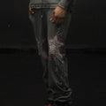 HUDSON DREAMSTATE STUD FLEECE FLARE JOGGER (609)