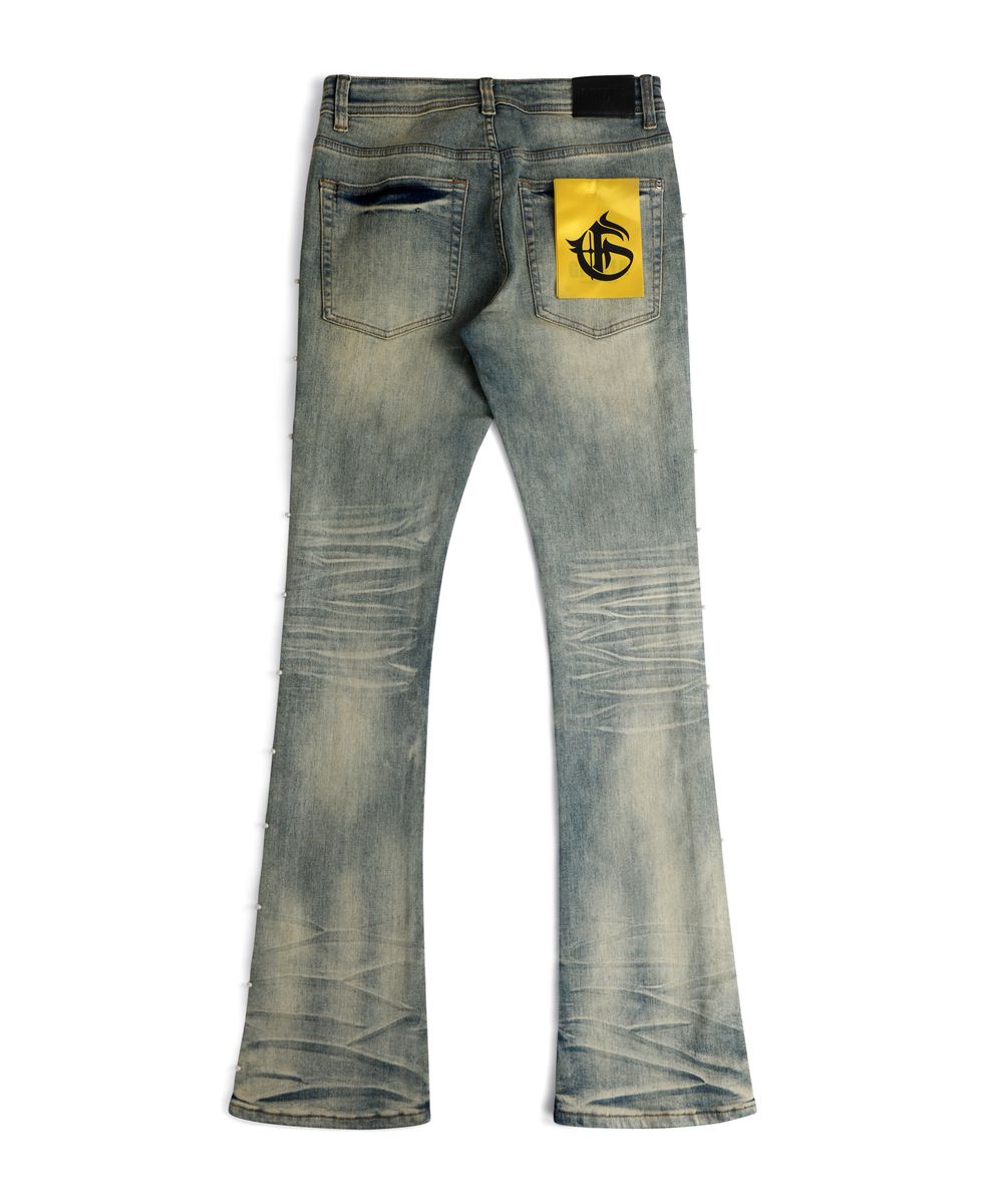 GFTD LA FLAME TOURS DENIM - MD WASH