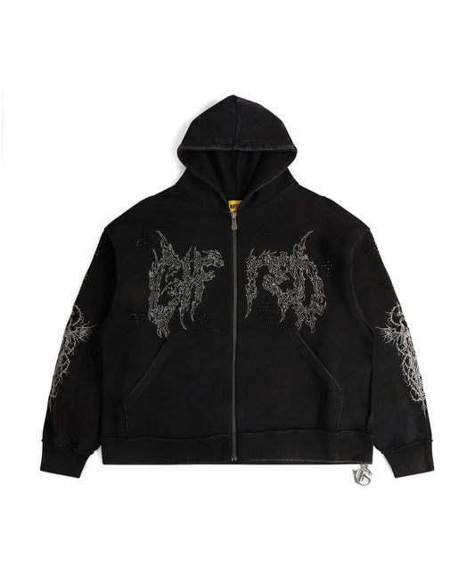 GFTD LA LUKE HOODY- BLACK