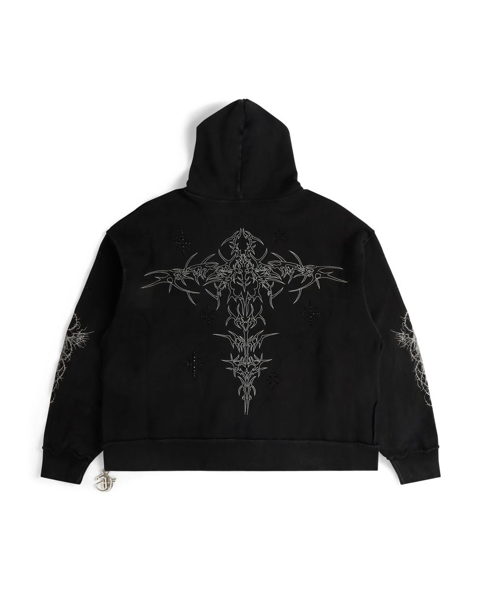 GFTD LA LUKE HOODY- BLACK