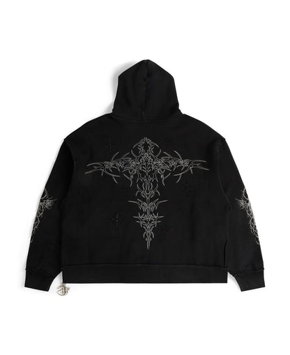 GFTD LA LUKE HOODY- BLACK