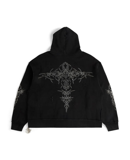 GFTD LA LUKE HOODY- BLACK