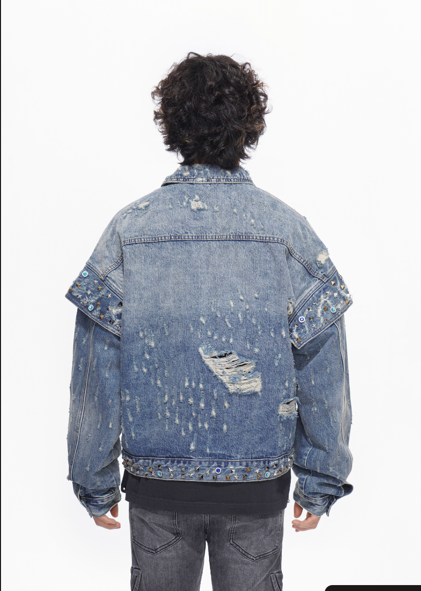 VALABASAS Holiday Flower 2025 SCAVENGE (VLBS-VJK1-1030) – Blue Washed