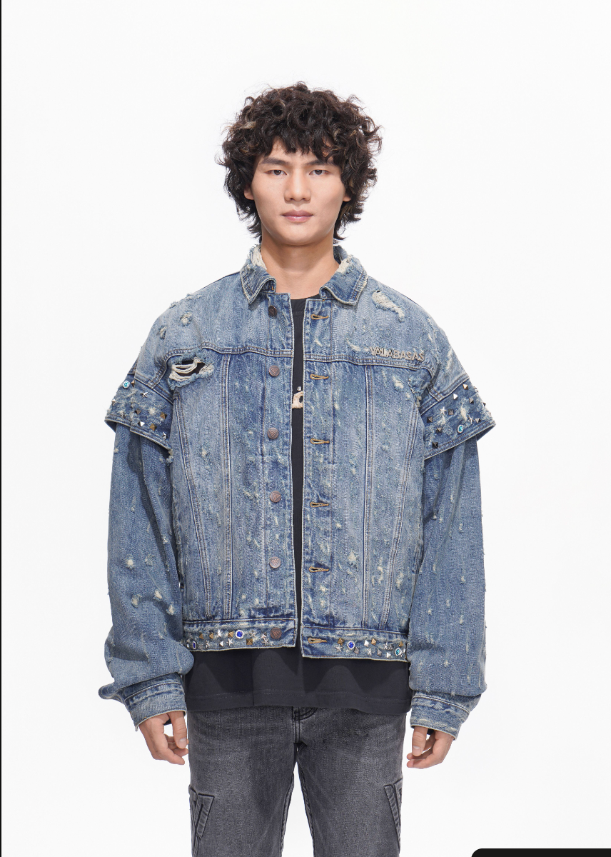 VALABASAS Holiday Flower 2025 SCAVENGE (VLBS-VJK1-1030) – Blue Washed