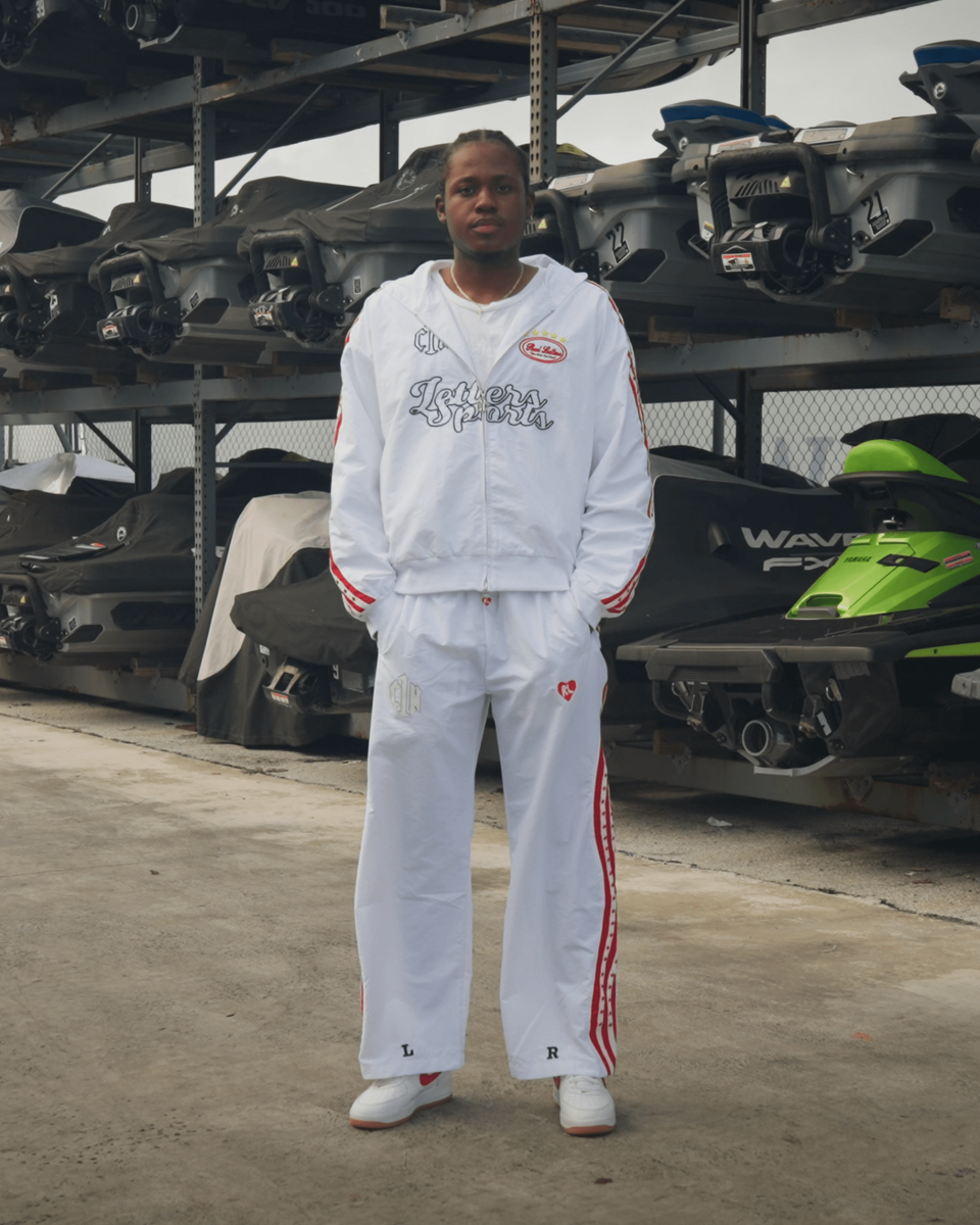RED LETTERS C1N x RL Pants - White
