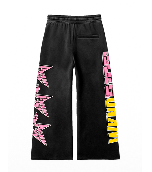 WKND RIOT BRING THE CHAOS SWEATS WASH-BLK WASH