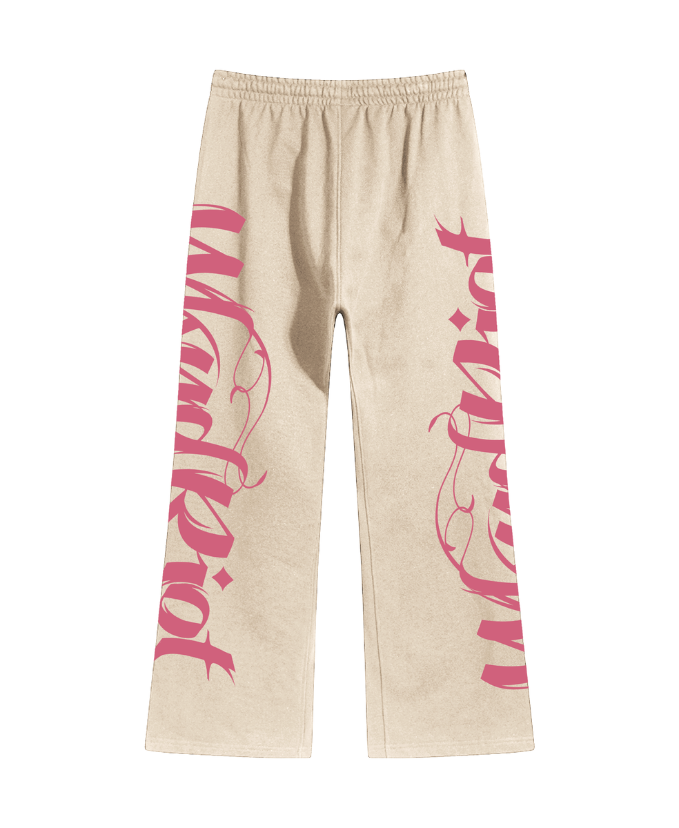 WKND TOP NOTCH SWEATS - CREAM