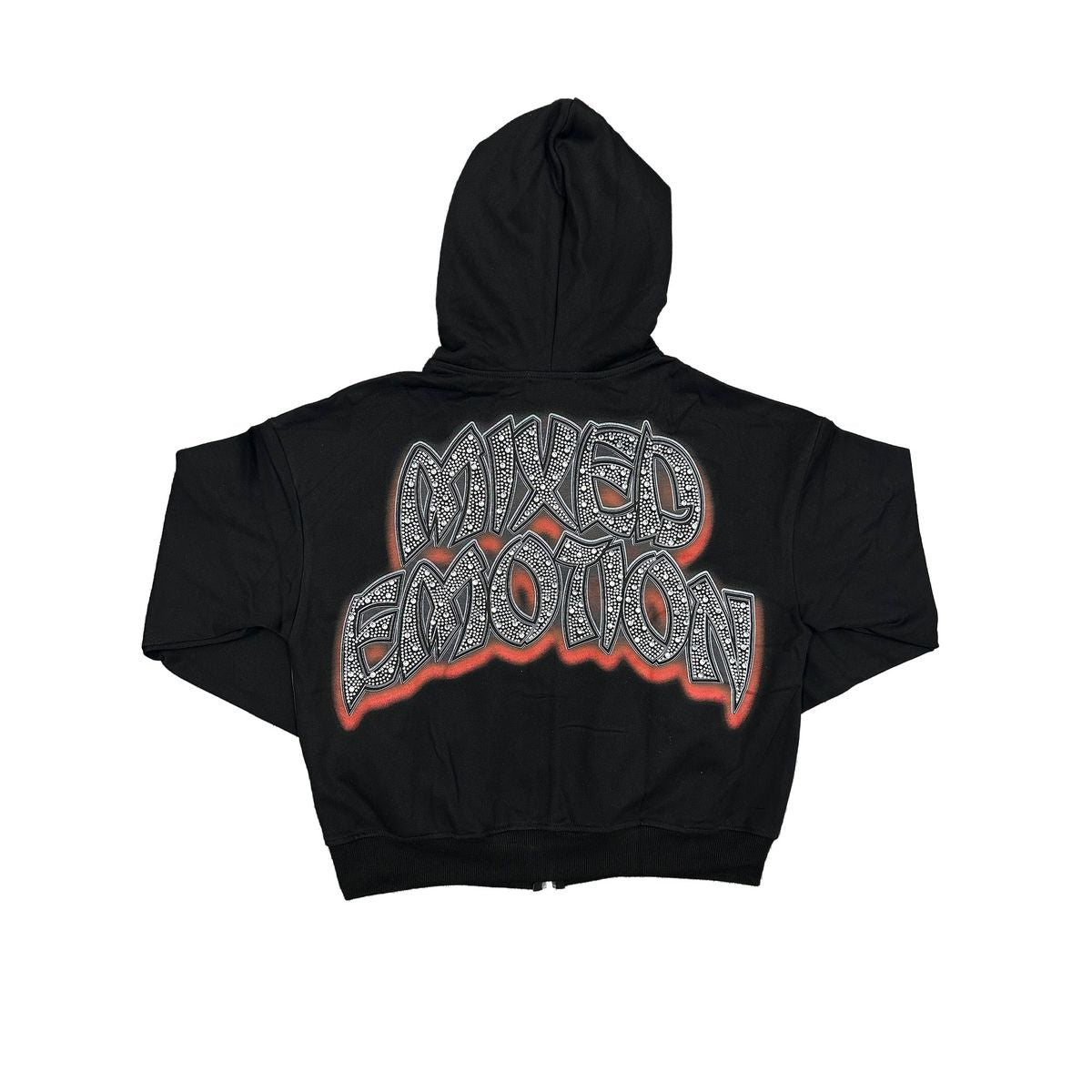 MIXED EMOTION  ‘LAST DANCE’ RHINESTONE HOODIE