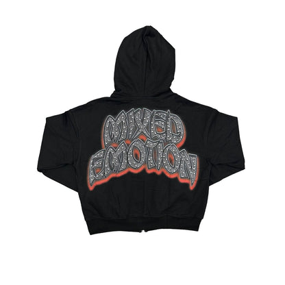 MIXED EMOTION  ‘LAST DANCE’ RHINESTONE HOODIE