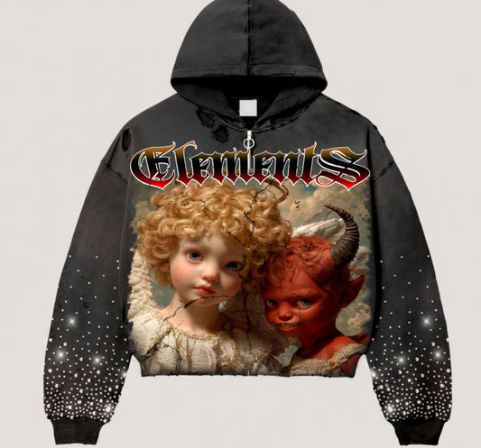 ELEMENT DRIPS Saint and Sinner Hoodie