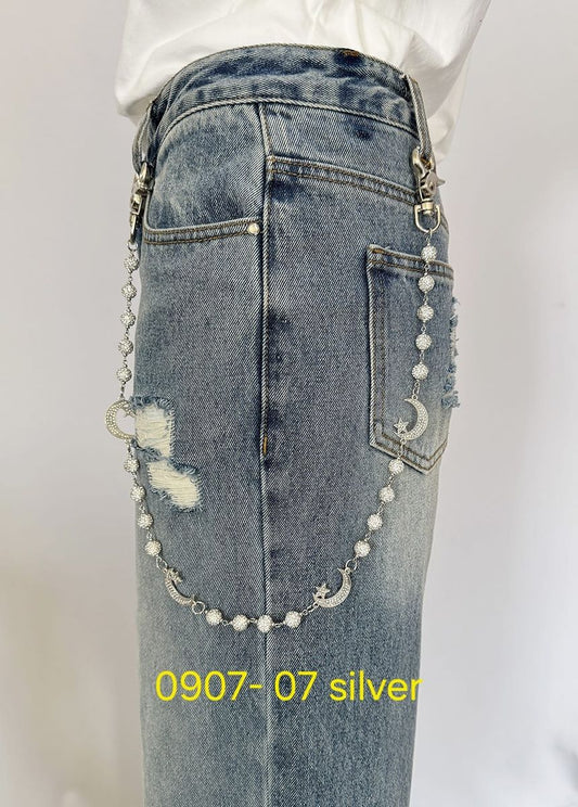 KD DENIM CHAIN (0917-07 SILVER)