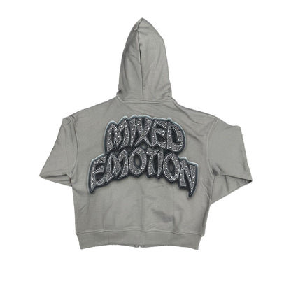 MIXED EMOTION ‘LAST RIDE’ RHINESTONE HOODIE