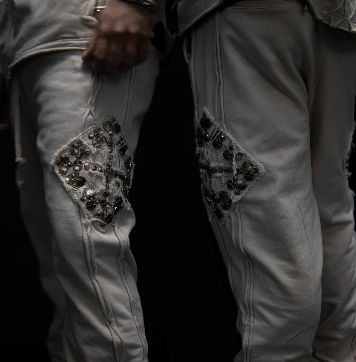 HUDSON Knight Fleece Jogger 623-Sail