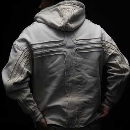 HUDSON Knight Full Zip Hoody 622-Sail