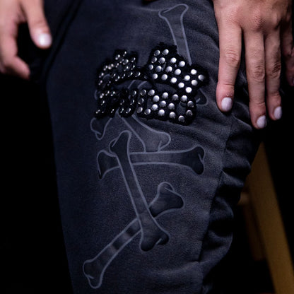 HUDSON Colere Bones Flair Jogger Black 620-BLACK