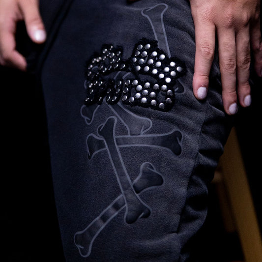 HUDSON Colere Bones Flair Jogger Black 620-BLACK