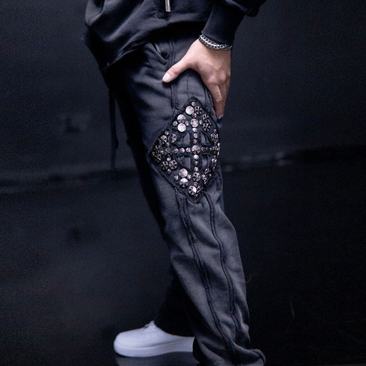 HUDSON Knight Fleece Jogger 623-Black