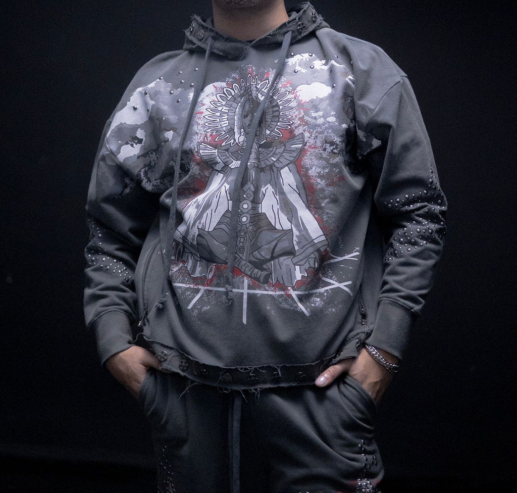 HUDSON DREAMCATCHER FLEECE OVERSIZED HOODY (608)