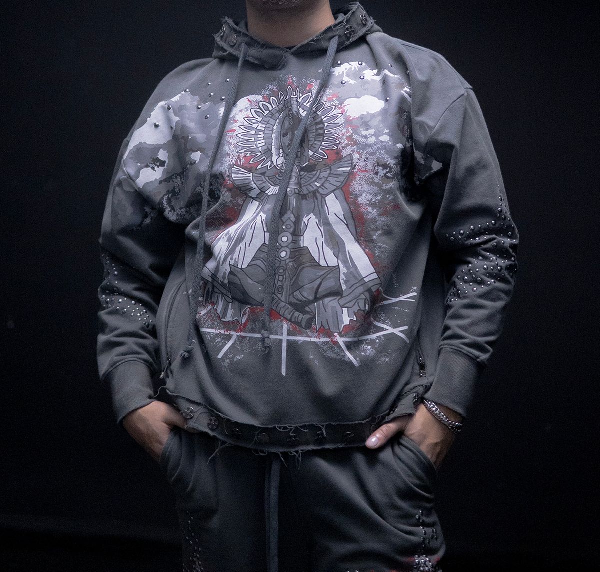 HUDSON DREAMCATCHER FLEECE OVERSIZED HOODY (608)