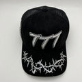 HUDSON V2 DIAMOND 777 SUEDE TRUCKER (CD0360) BLK/WHT