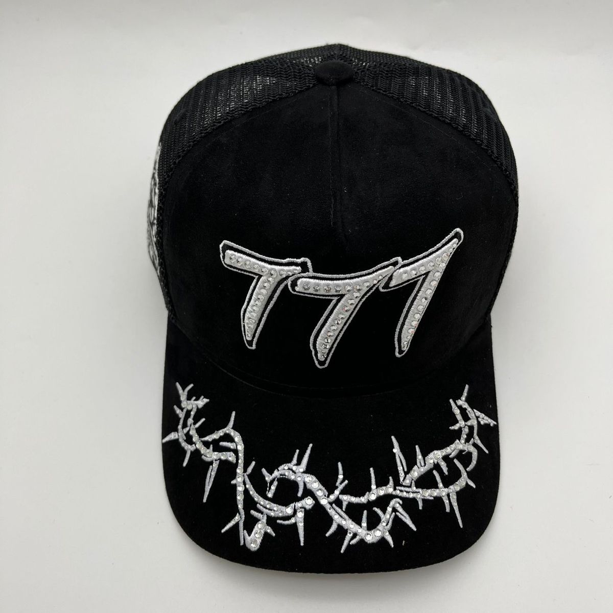 HUDSON V2 DIAMOND 777 SUEDE TRUCKER (CD0360) BLK/WHT