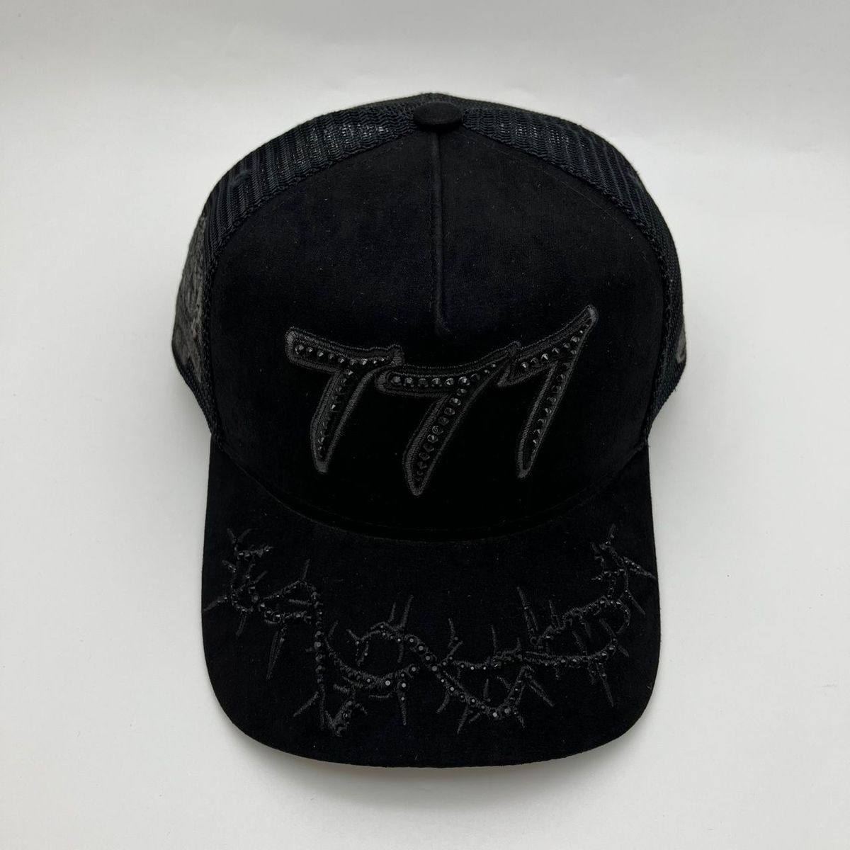 HUDSON V2 DIAMOND 777 SUEDE TRUCKER (CD0359) BLK/BLK