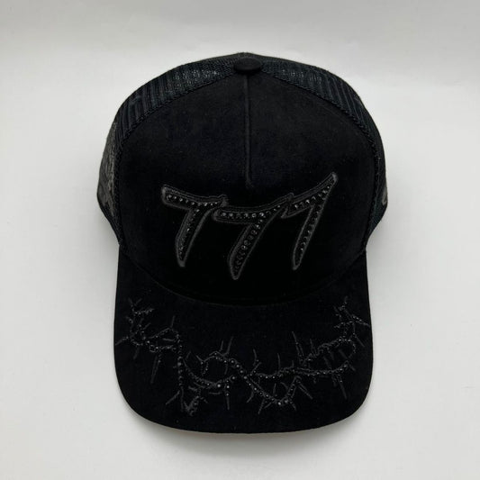 HUDSON V2 DIAMOND 777 SUEDE TRUCKER (CD0359) BLK/BLK