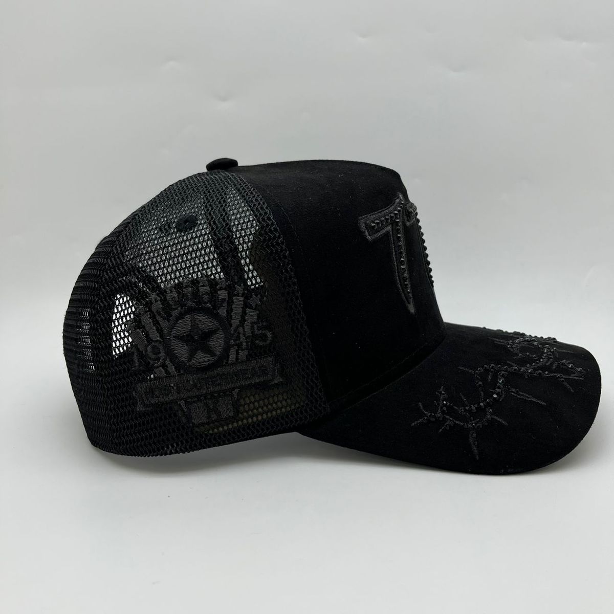 HUDSON V2 DIAMOND 777 SUEDE TRUCKER (CD0359) BLK/BLK