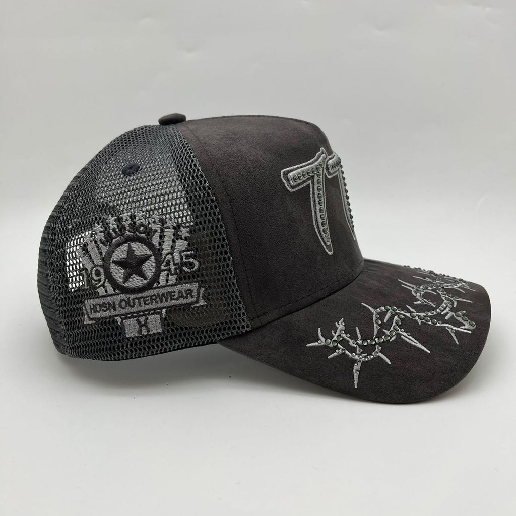 HUDSON V2 DIAMOND 777 SUEDE TRUCKER (CD0361) GREY