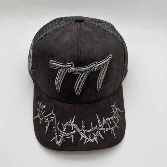 HUDSON V2 DIAMOND 777 SUEDE TRUCKER (CD0361) GREY