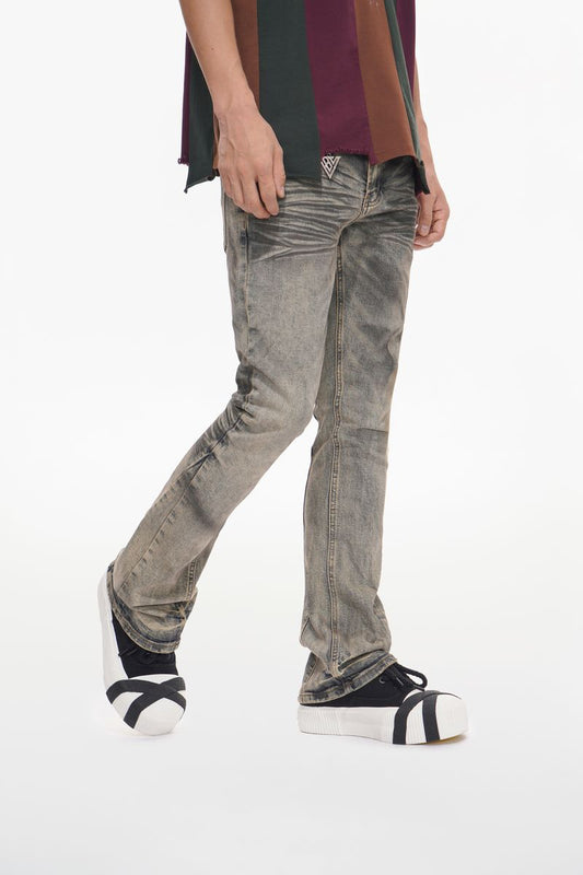 VALABASAS "FAX" STACKED DENIM (VLBS-VJ3-1004)