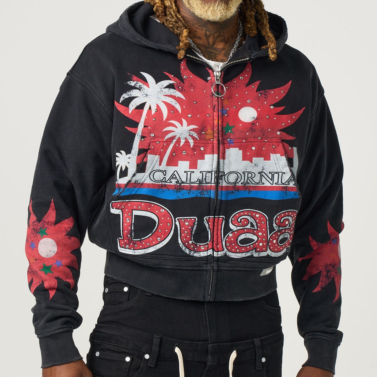 DUAA DREAMS BLACK HOODIE