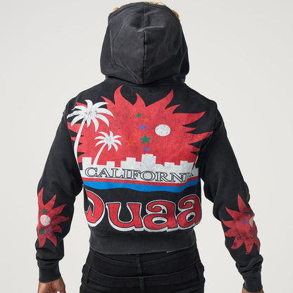 DUAA DREAMS BLACK HOODIE
