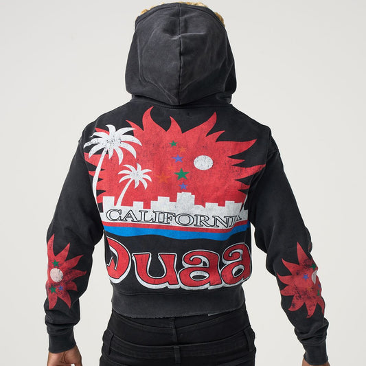 DUAA DREAMS BLACK HOODIE