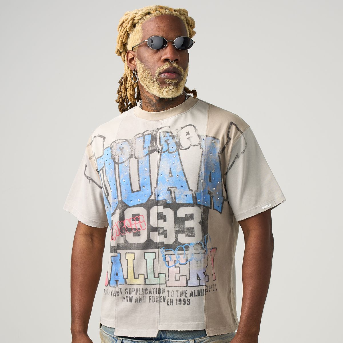 DUAA MARKET TEE SHIRT (PANELS)