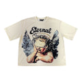 Concept "Eternal" Boxy Tee- Bone (CONT_23)