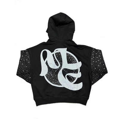 Mixed Emotion Archer Rhinestone Hoodie