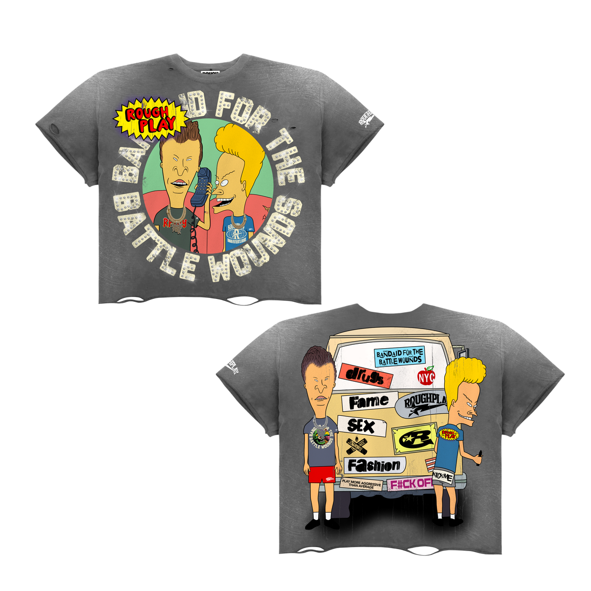 RoughPlay Beavis & ButtHead Van T-shirt