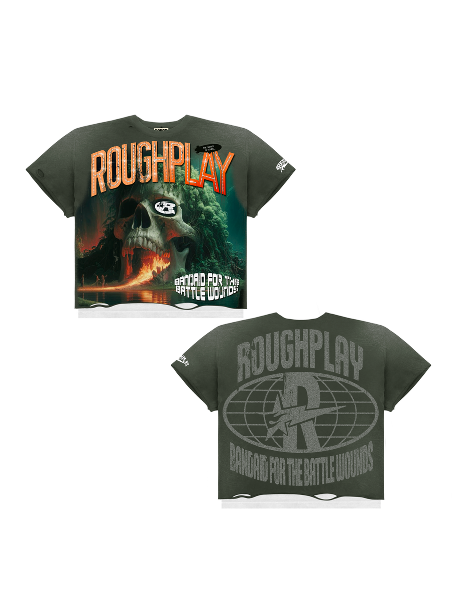 RoughPlay Island T-shirt (OLIVE)