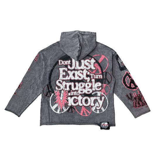 Village Forever Hoodie In Grey