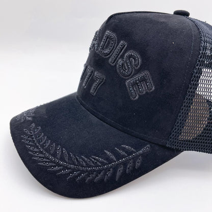 HUDSON PARADISE 777 DIAMOND SUEDE TRUCKER (CD0385)