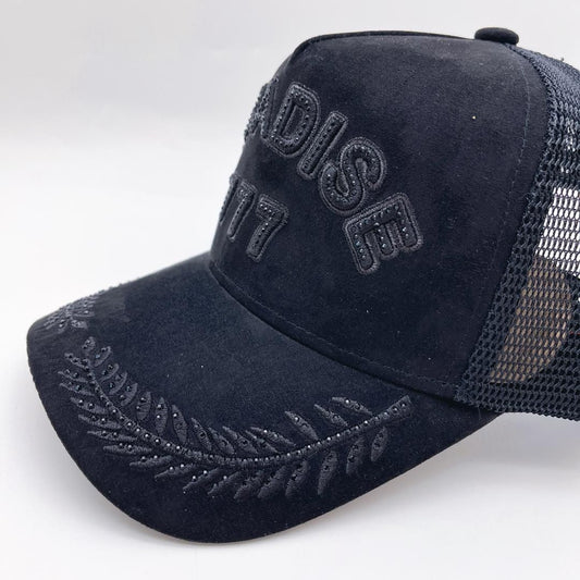 HUDSON PARADISE 777 DIAMOND SUEDE TRUCKER (CD0385)