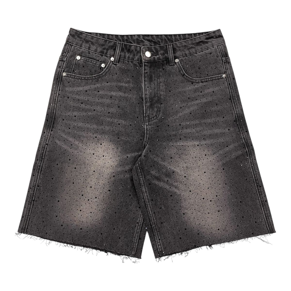 Monaco Black Wash Jorts