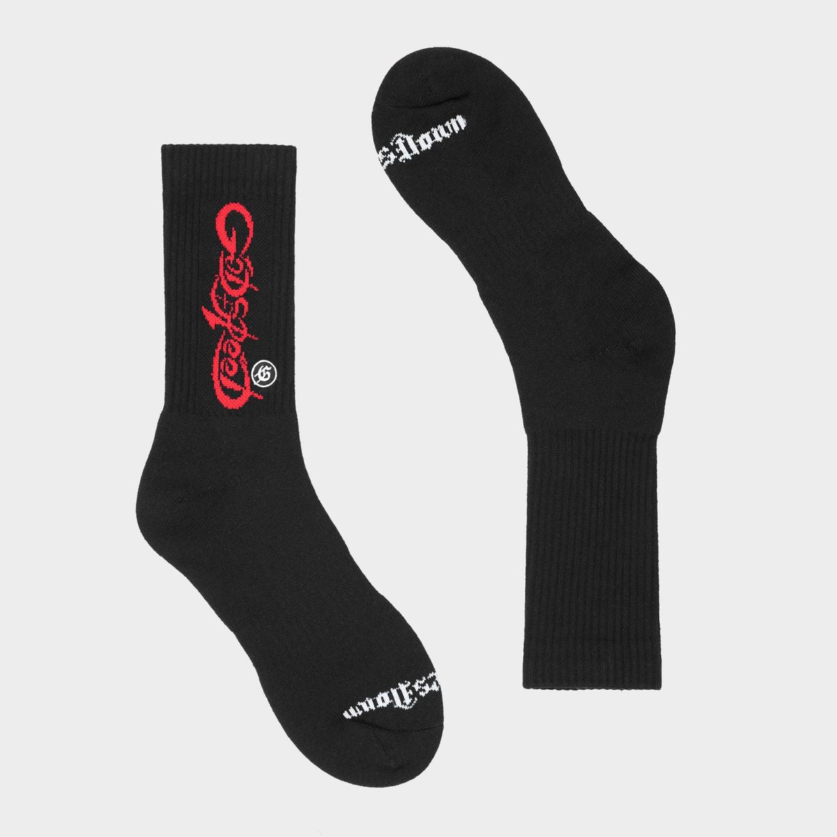 Godspeed New Age Logo Sock (Black/Red)