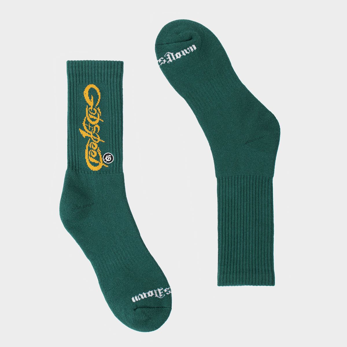 Godspeed New Age Logo Sock (Green/Yellow)
