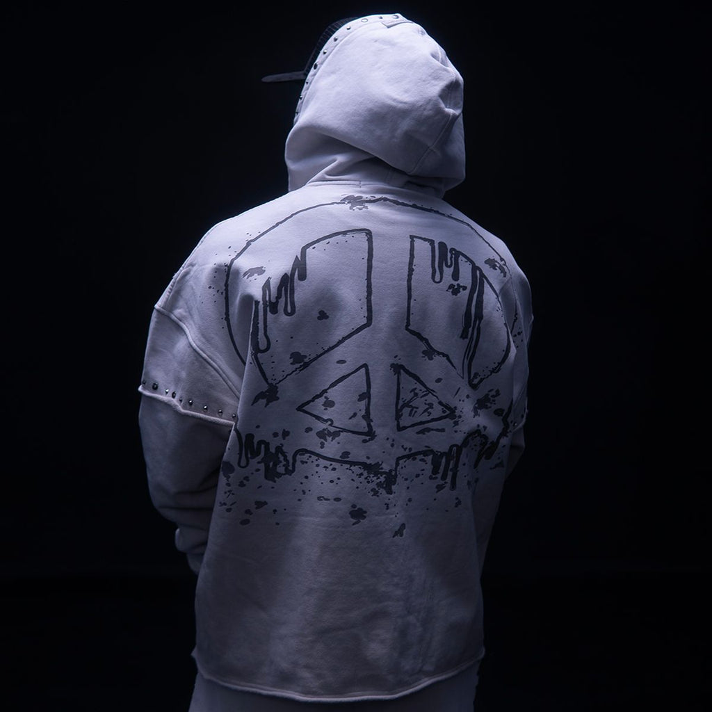 HUDSON PEACE ZIP UP HOODY (635)