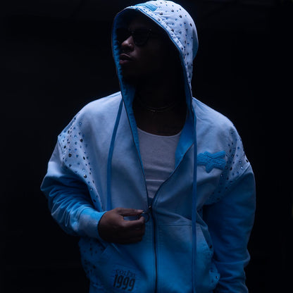 HUDSON STONES STUDS HOODY (637)